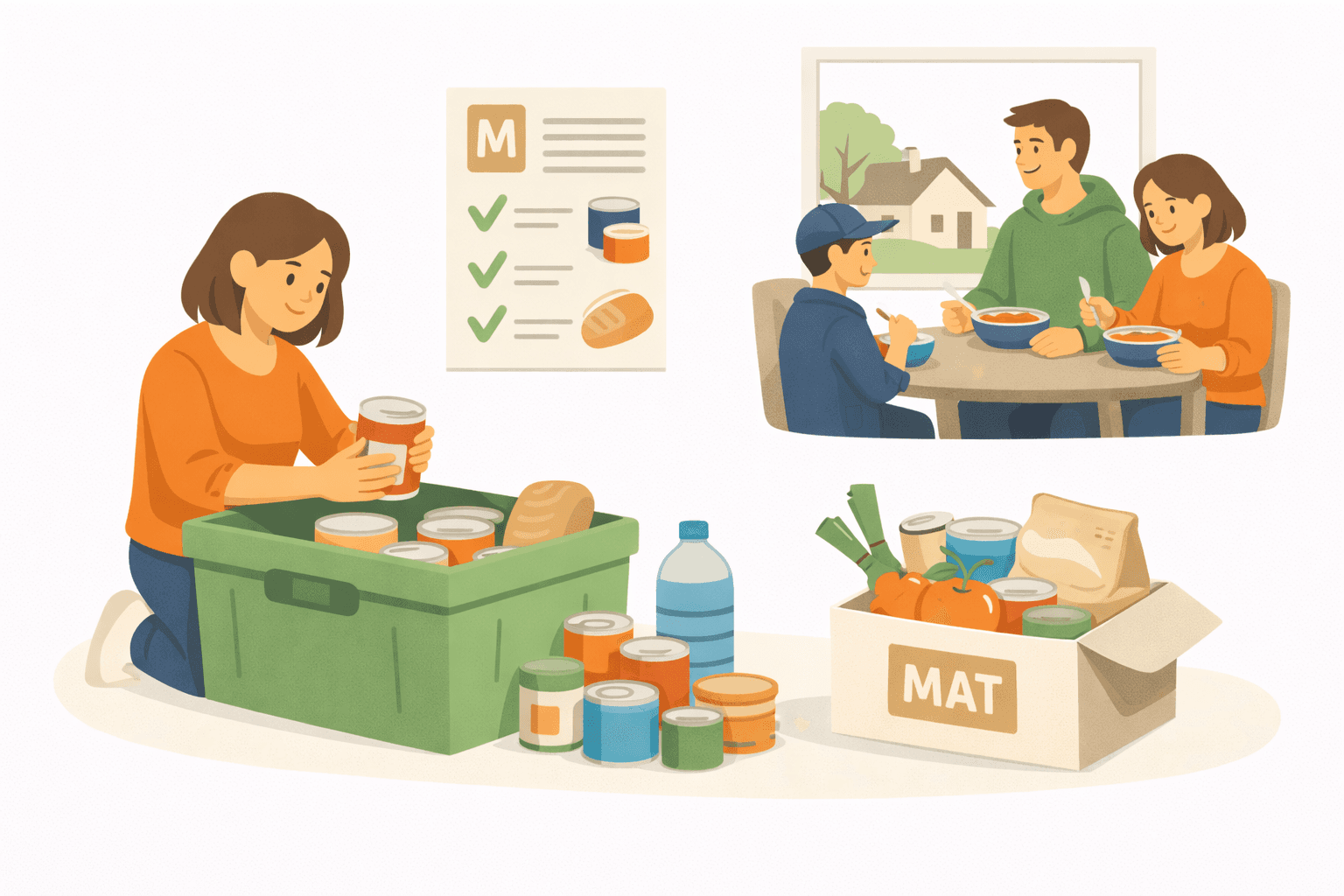 M i Hemskt Vis - Mat