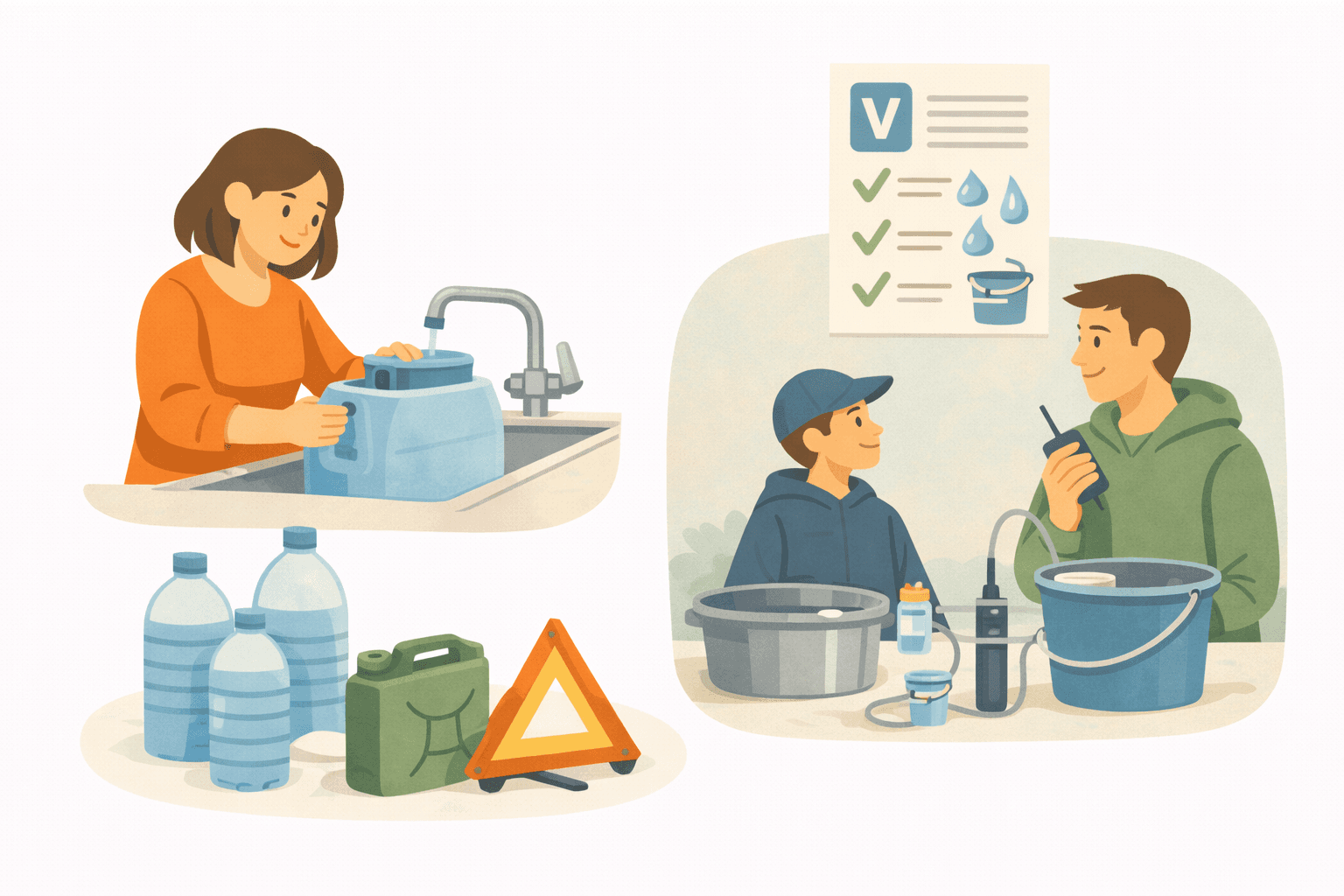 V i Hemskt Vis - Vatten